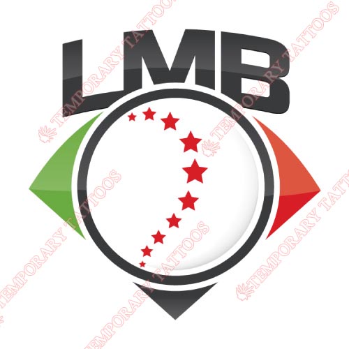 Liga Mexicana de Beisbol Customize Temporary Tattoos Stickers NO.8042